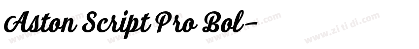 Aston Script Pro Bol字体转换 Aston Script Pro Bol字体转换